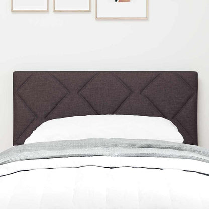 Hovedgærde Med Led -strimmellys Med Hovedgærde Brun 80 Cm Stof - Billede 4