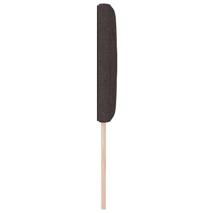 Hovedgærde Med Led -strimmellys Med Hovedgærde Brun 80 Cm Stof - Billede 7