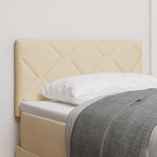 Hovedgærde Med Led -strimmellys Med Hovedgærde Creme 80 Cm Stof - Hovedbillede