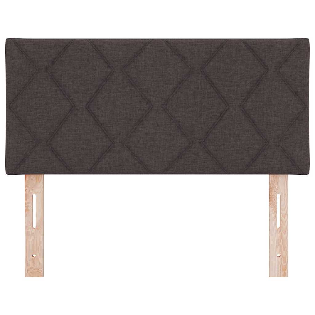 Hovedgærde Med Led -strimmellys Med Hovedgærde Brun 90 Cm Stof - Billede 5