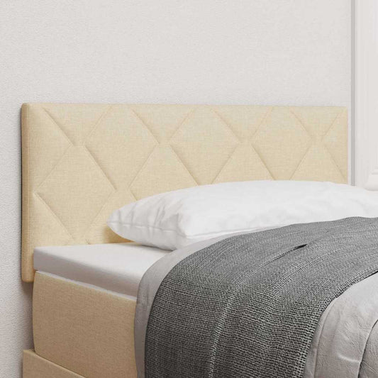 Hovedgærde Med Led -strimmellys Med Hovedgærde Creme 90 Cm Stof - Hovedbillede