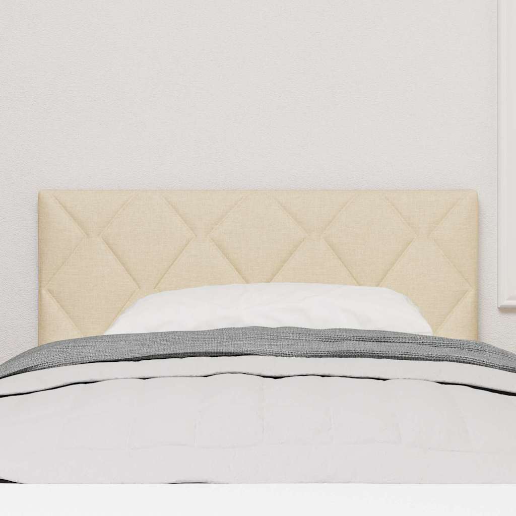 Hovedgærde Med Led -strimmellys Med Hovedgærde Creme 90 Cm Stof - Billede 4