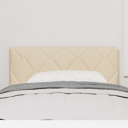Hovedgærde Med Led -strimmellys Med Hovedgærde Creme 90 Cm Stof - Billede 4