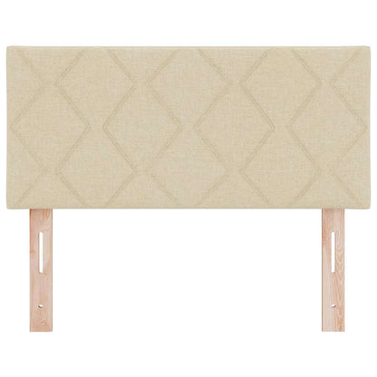 Hovedgærde Med Led -strimmellys Med Hovedgærde Creme 90 Cm Stof - Billede 6