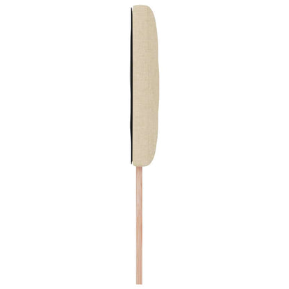 Hovedgærde Med Led -strimmellys Med Hovedgærde Creme 90 Cm Stof - Billede 7