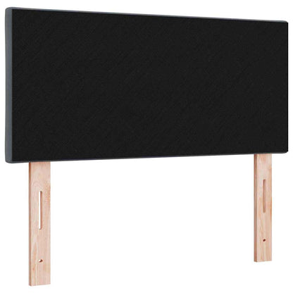 Led-sengegavl Med Led -strimmellys Manuel Mørkegrå 90 Cm Fløjl - Billede 7