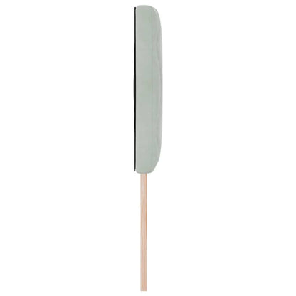 Led-sengegavl Med Led -strimmellys Manuel Lysegrå 144 Cm Fløjl - Billede 6