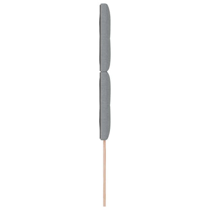 Led Sengegavl Med Led -strimmellys Manuel Lysegrå 100 Cm Stof - Billede 6