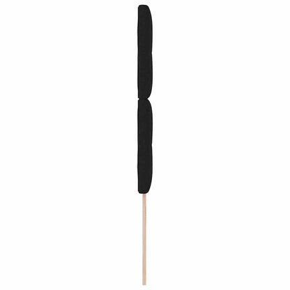 Led Sengegavl Med Led -strimmellys Sort 100 Cm Stof - Billede 7