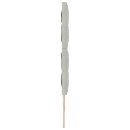 Hovedgærde Med Led -strimmellys Lysegrå 100 Cm Fløjl - Billede 7