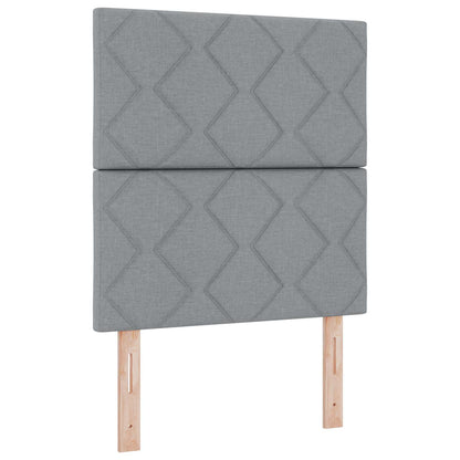 LED Sengegavl Stof - Billede 2