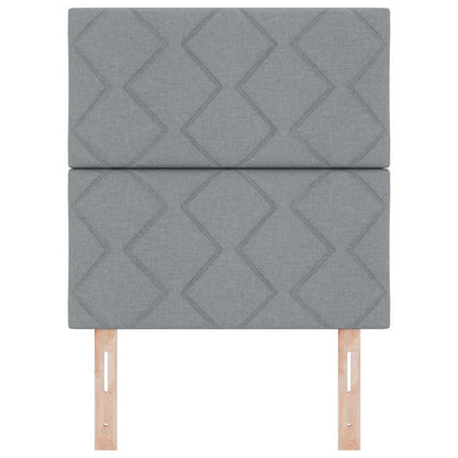 LED Sengegavl Stof - Billede 5