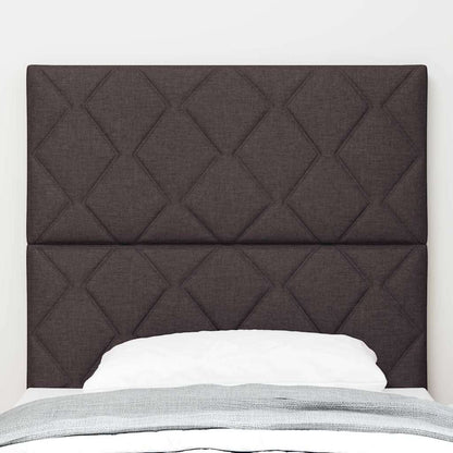 Hovedgærde Med Led -strimmellys Med Hovedgærde Brun 90 Cm Stof - Billede 4
