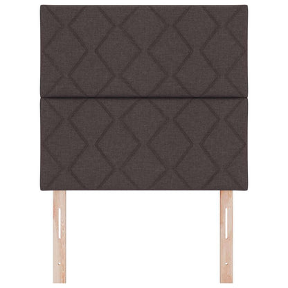 Hovedgærde Med Led -strimmellys Med Hovedgærde Brun 100 Cm Stof - Billede 6