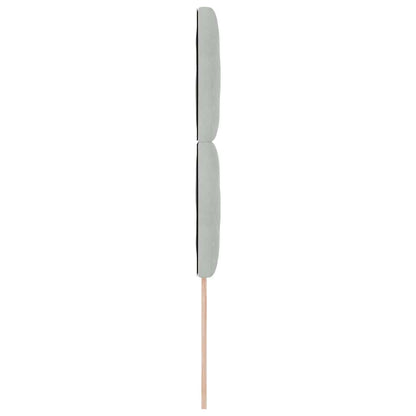 Led-sengegavl Med Led -strimmellys Lysegrå 100 Cm Fløjl - Billede 7