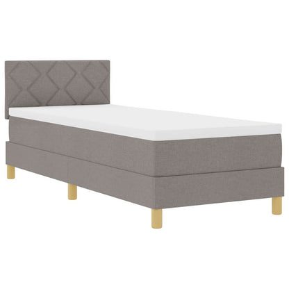 Box Spring Seng Med Pude Stof - Billede 4