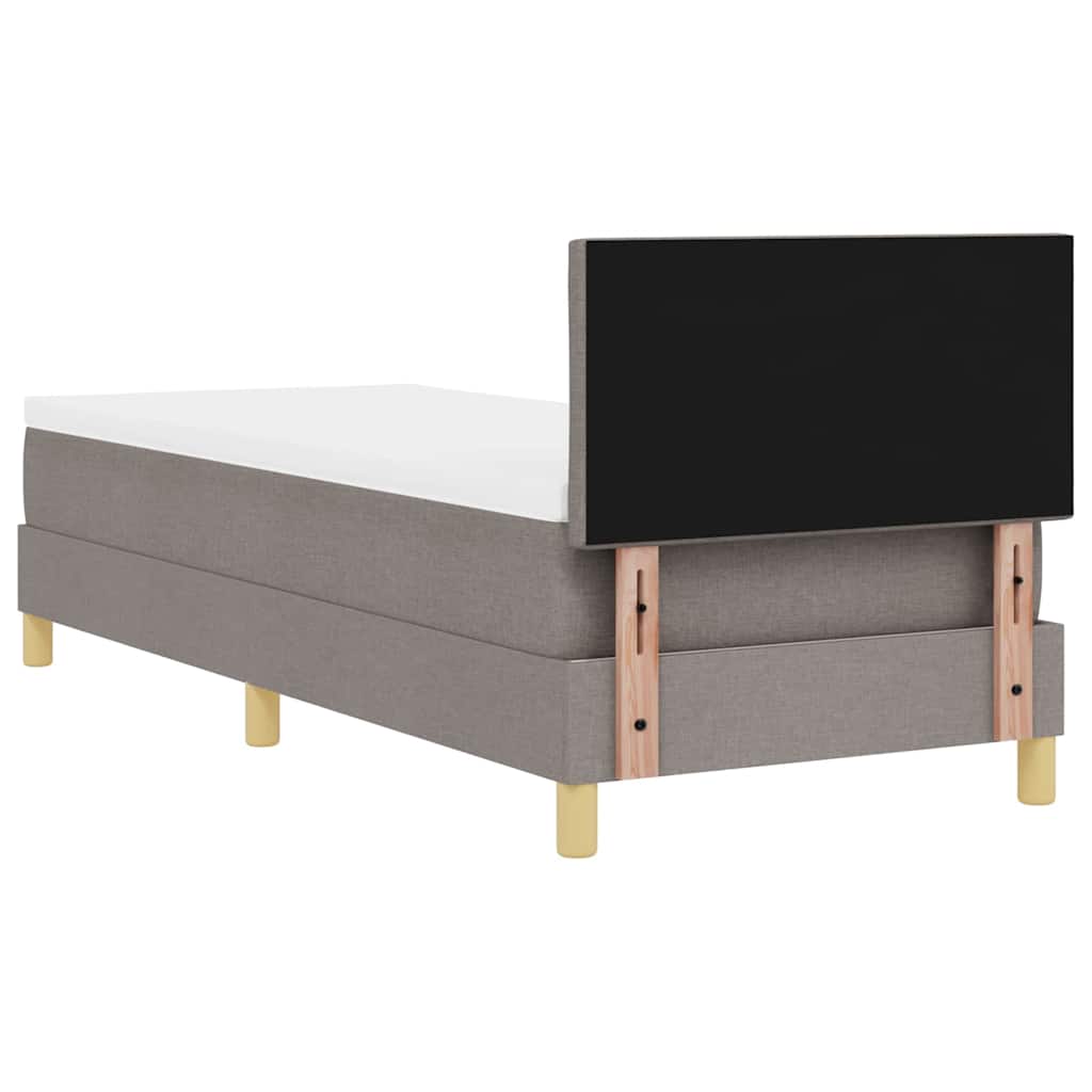 Box Spring Seng Med Pude Stof - Billede 9