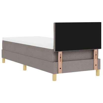 Box Spring Seng Med Pude Stof - Billede 9