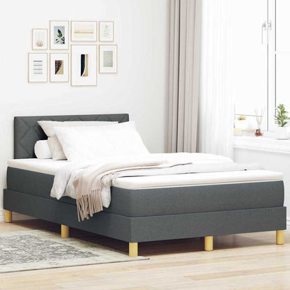 Box Spring Seng Med Pude Stof - Variant 3338987