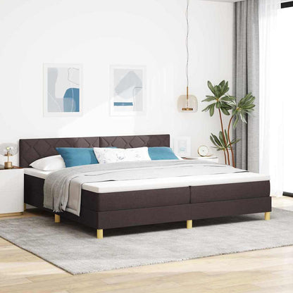Box Spring Seng Med Pude Stof - Variant 3339024