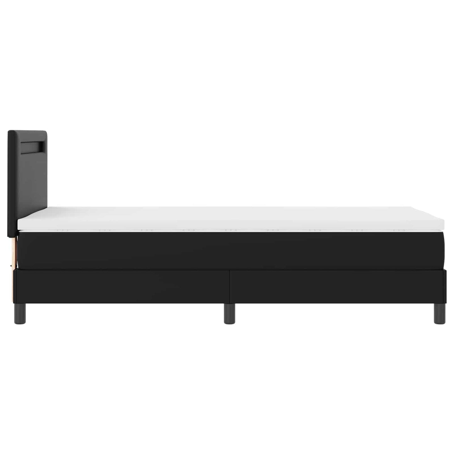 Box Spring Seng Med Madras Kunstlæder - Billede 9