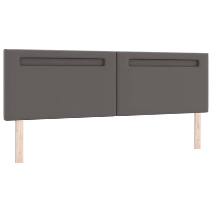 Sengeramme Med Madras Med Madras Grå 180 X 200 Cm Kunstlæder - Billede 7