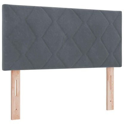 Boxmadras Seng Med Madras Med Madras Mørkegrå 90 X 200 Cm Stof - Billede 7