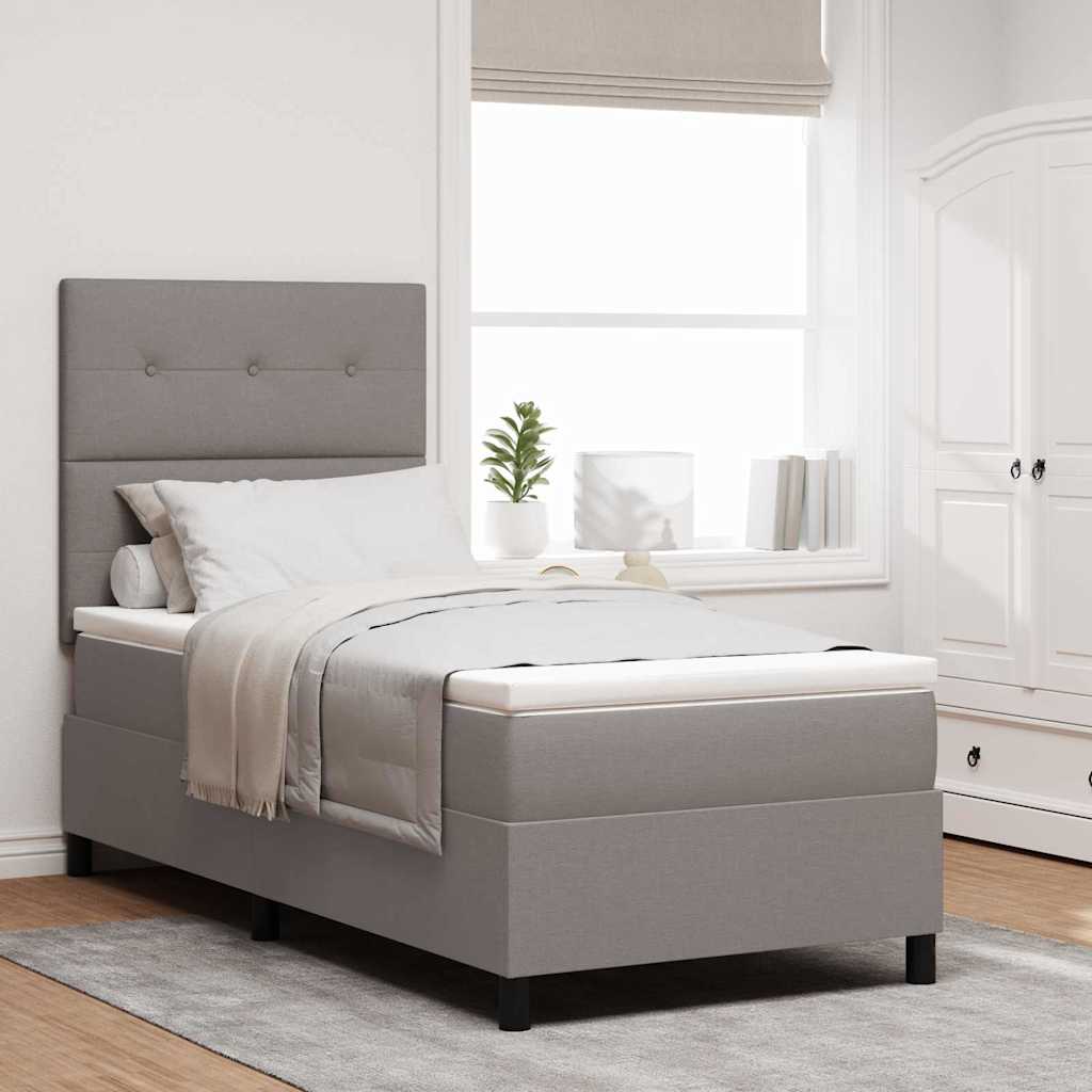 Box Spring Seng Med Hovedgærde Stof - Variant 3339368
