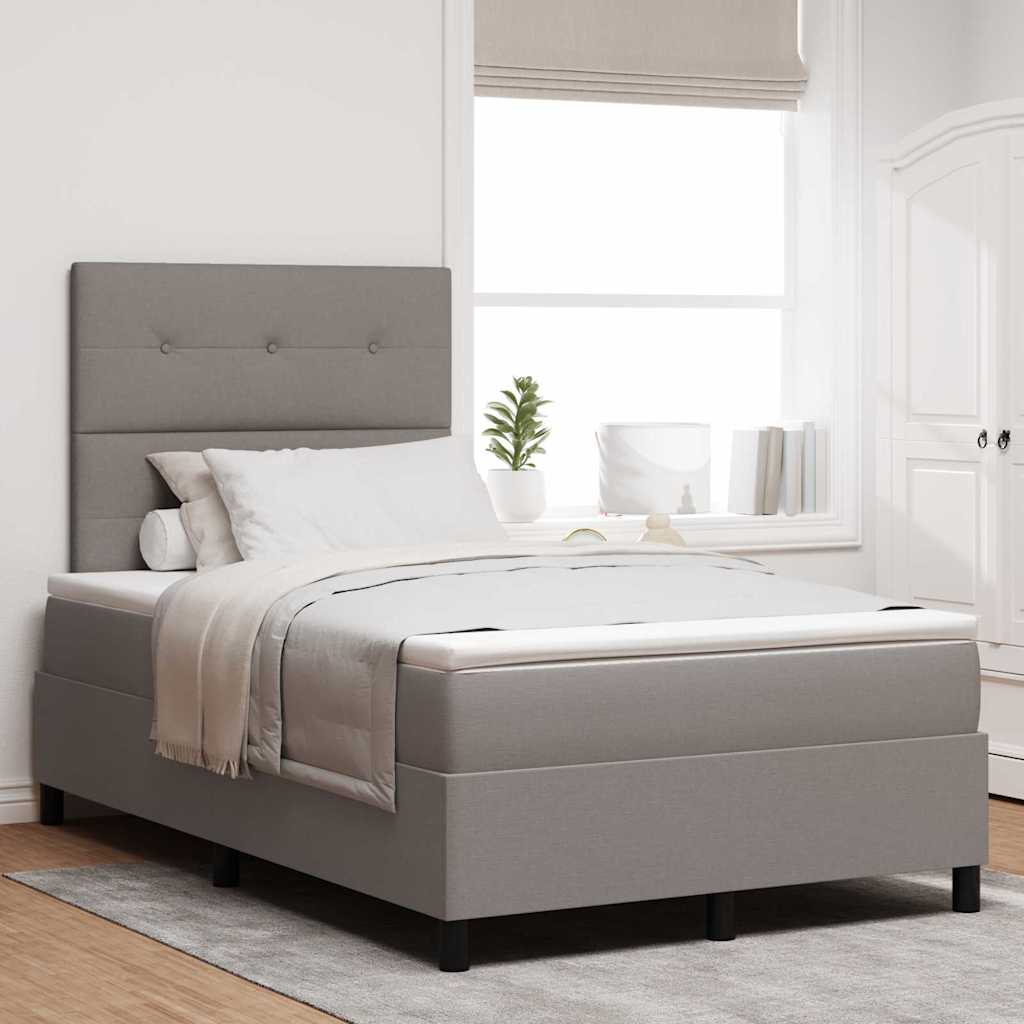 Box Spring Seng Med Hovedgærde Stof - Variant 3339382