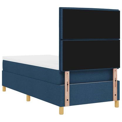 Box Spring Seng Med Madras Med Hovedgærde Stof - Billede 9