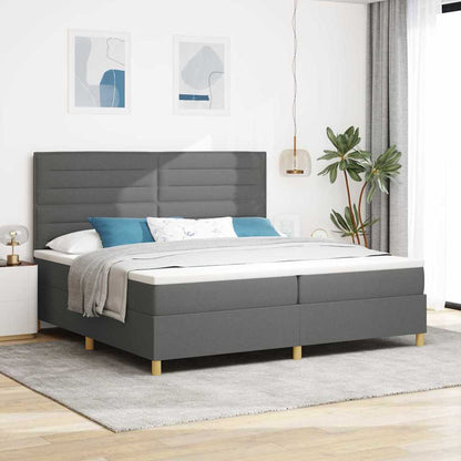 Box Spring Seng Med Madras Stof - Variant 3339568