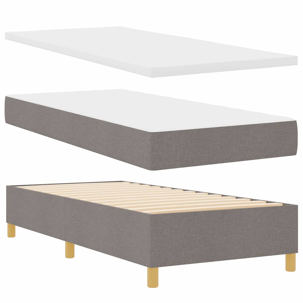 Box Spring Seng Med Madras 90 X 200 Cm Stof - Billede 6