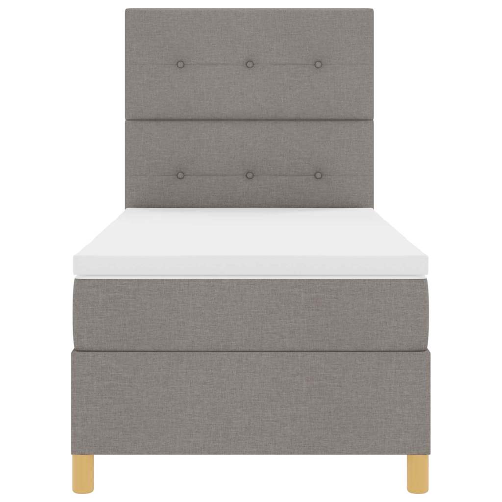 Box Spring Seng Med Madras 90 X 200 Cm Stof - Billede 7