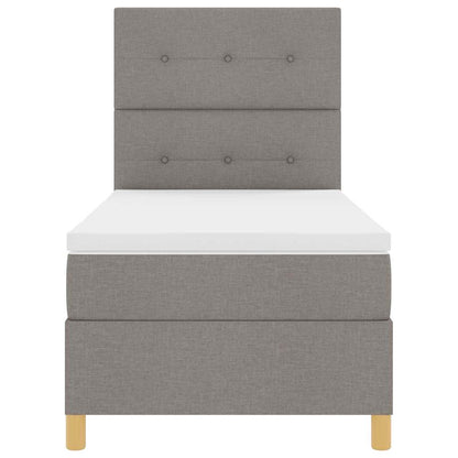Box Spring Seng Med Madras 90 X 200 Cm Stof - Billede 7