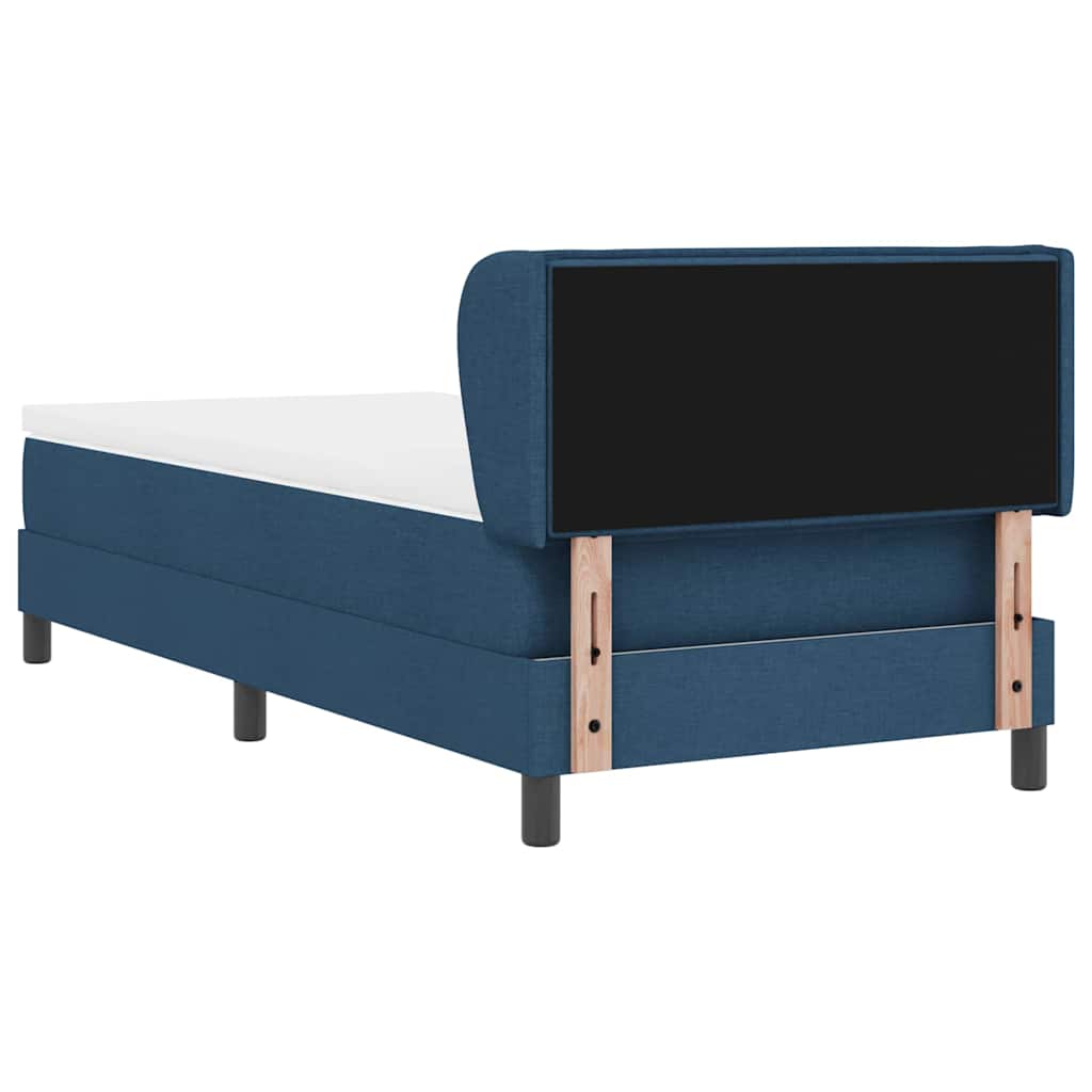 Box Spring Seng Med Madras Med Hovedgærde Stof - Billede 9