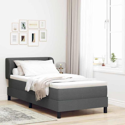 Box Spring Seng Med Hovedgærde Stof - Variant 3339997