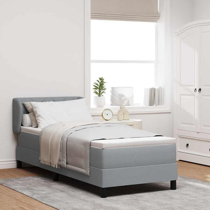Box Spring Seng Med Hovedgærde Stof - Variant 3340052
