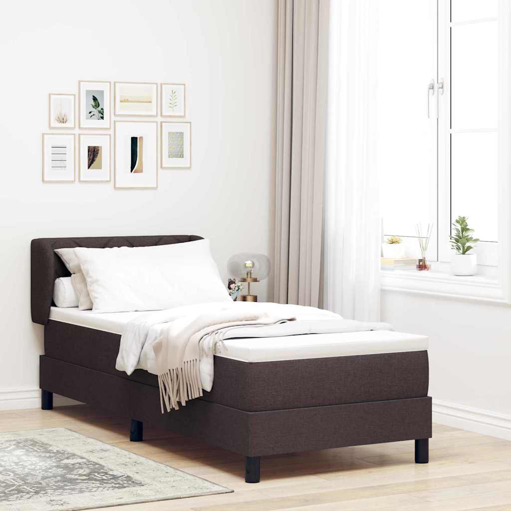 Box Spring Seng Med Hovedgærde Stof - Variant 3340055