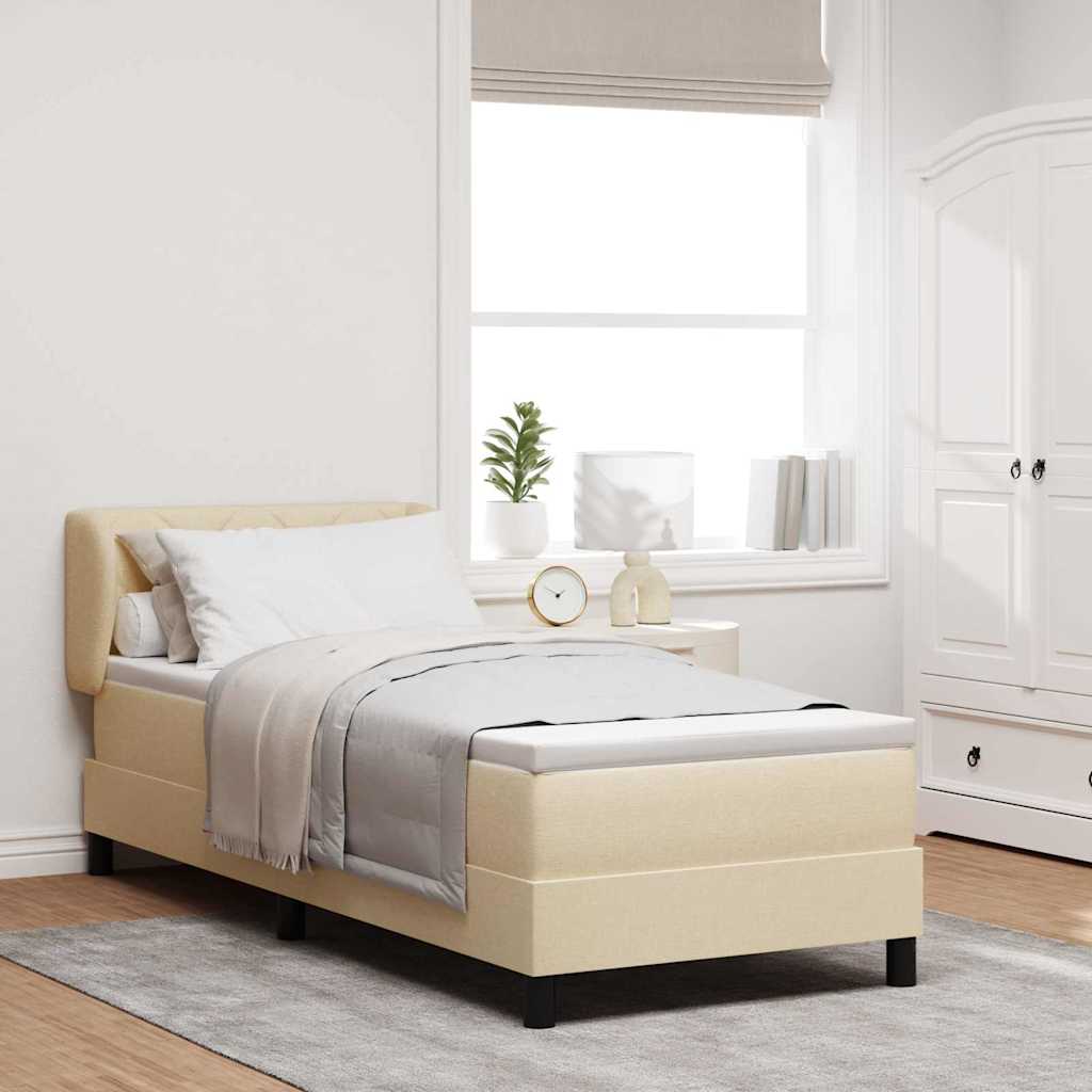 Box Spring Seng Med Hovedgærde Stof - Variant 3340057