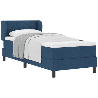 Box Spring Seng Med Hovedgærde Stof - Billede 2