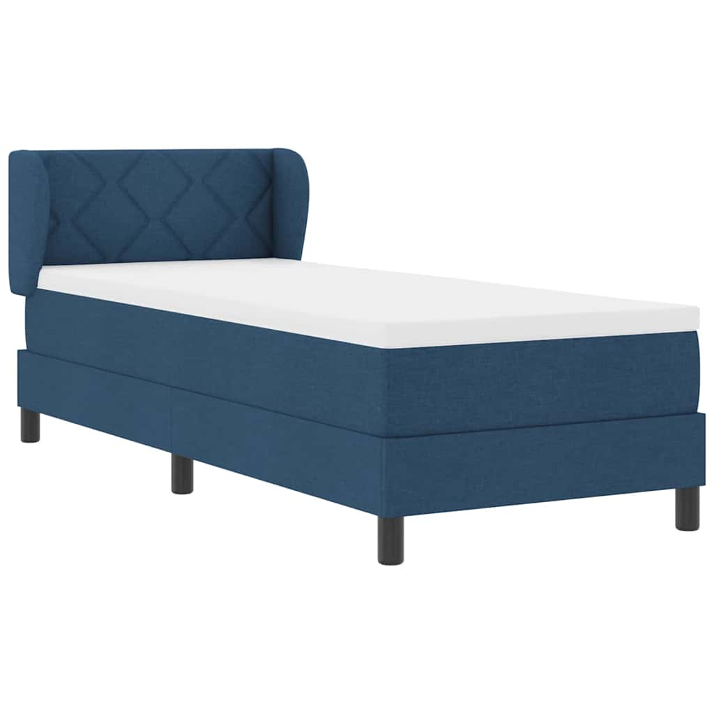 Box Spring Seng Med Hovedgærde Stof - Billede 6