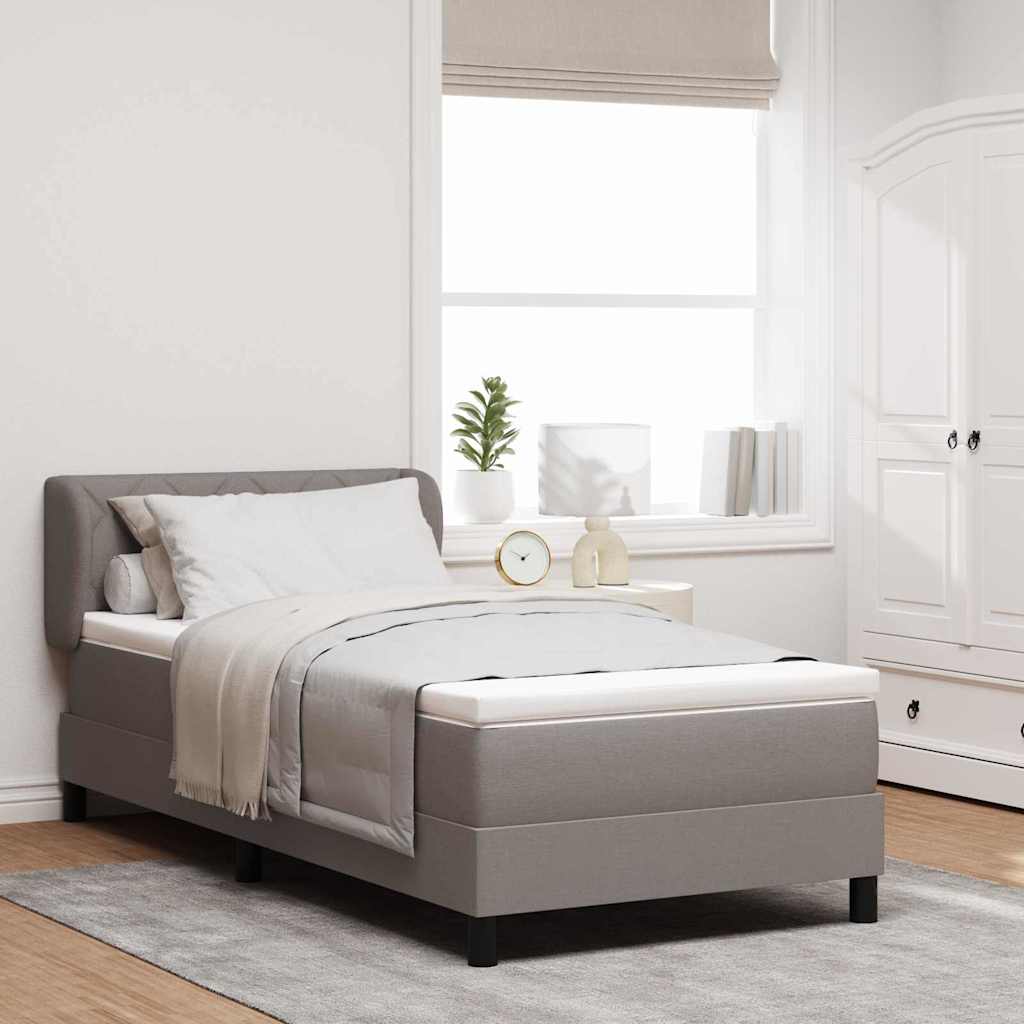 Box Spring Seng Med Hovedgærde Stof - Variant 3340077