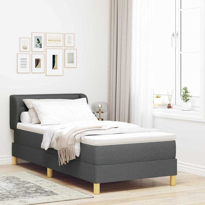 Box Spring Seng Med Madras Stof - Variant 3340116