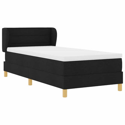 Box Spring Seng Med Madras Med Hovedgærde Stof - Billede 5