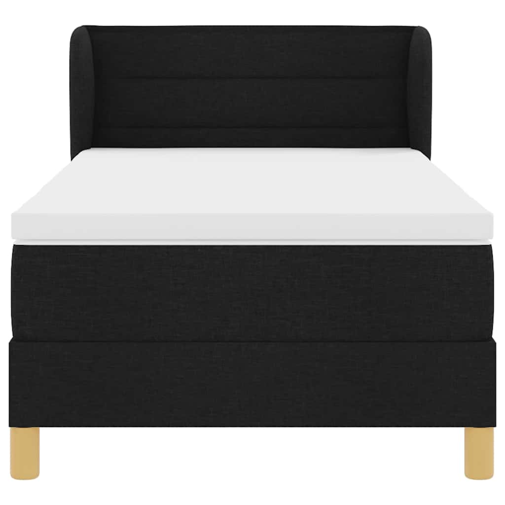 Box Spring Seng Med Madras Med Hovedgærde Stof - Billede 6