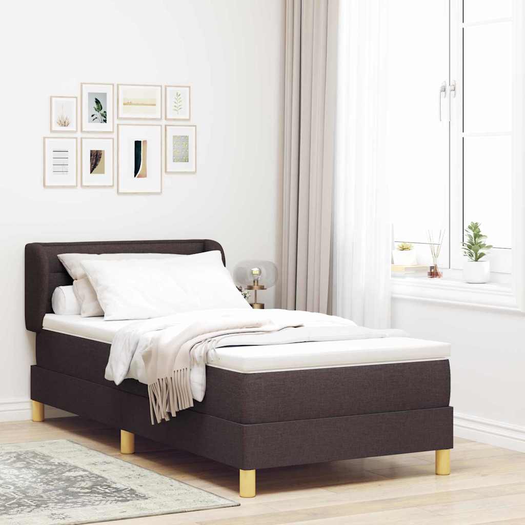 Box Spring Seng Med Madras Stof - Variant 3340118
