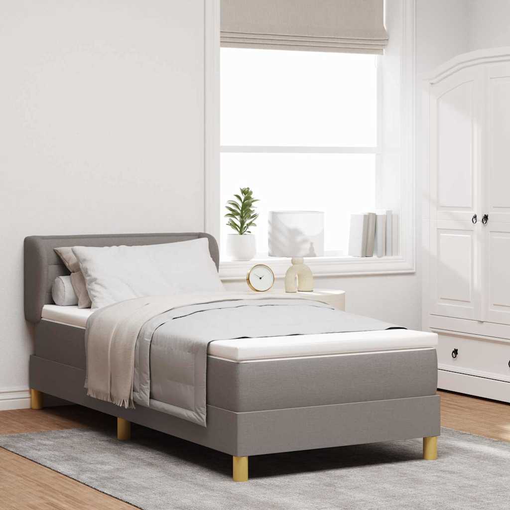 Box Spring Seng Med Madras Stof - Variant 3340119