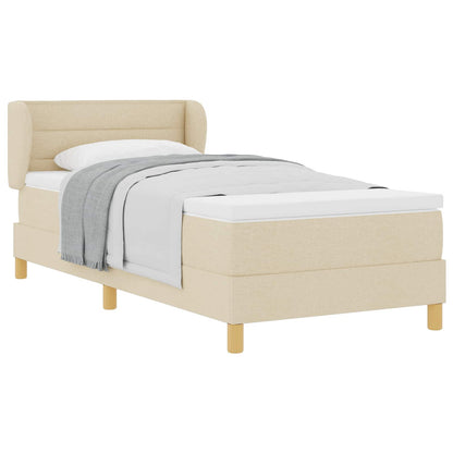 Box Spring Seng Med Madras Stof - Billede 2