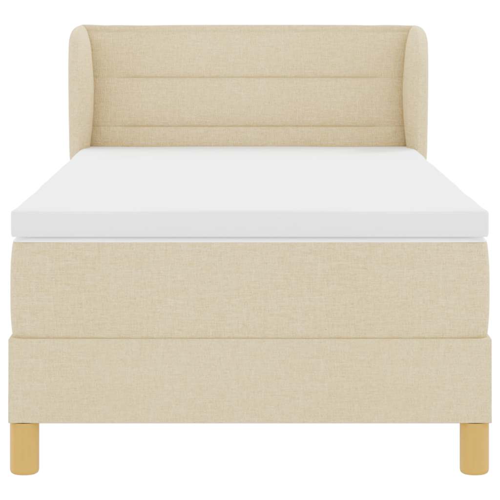 Box Spring Seng Med Madras Stof - Billede 7