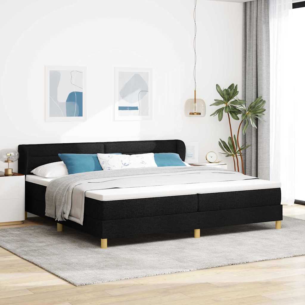 Box Spring Seng Med Madras Stof - Variant 3340173